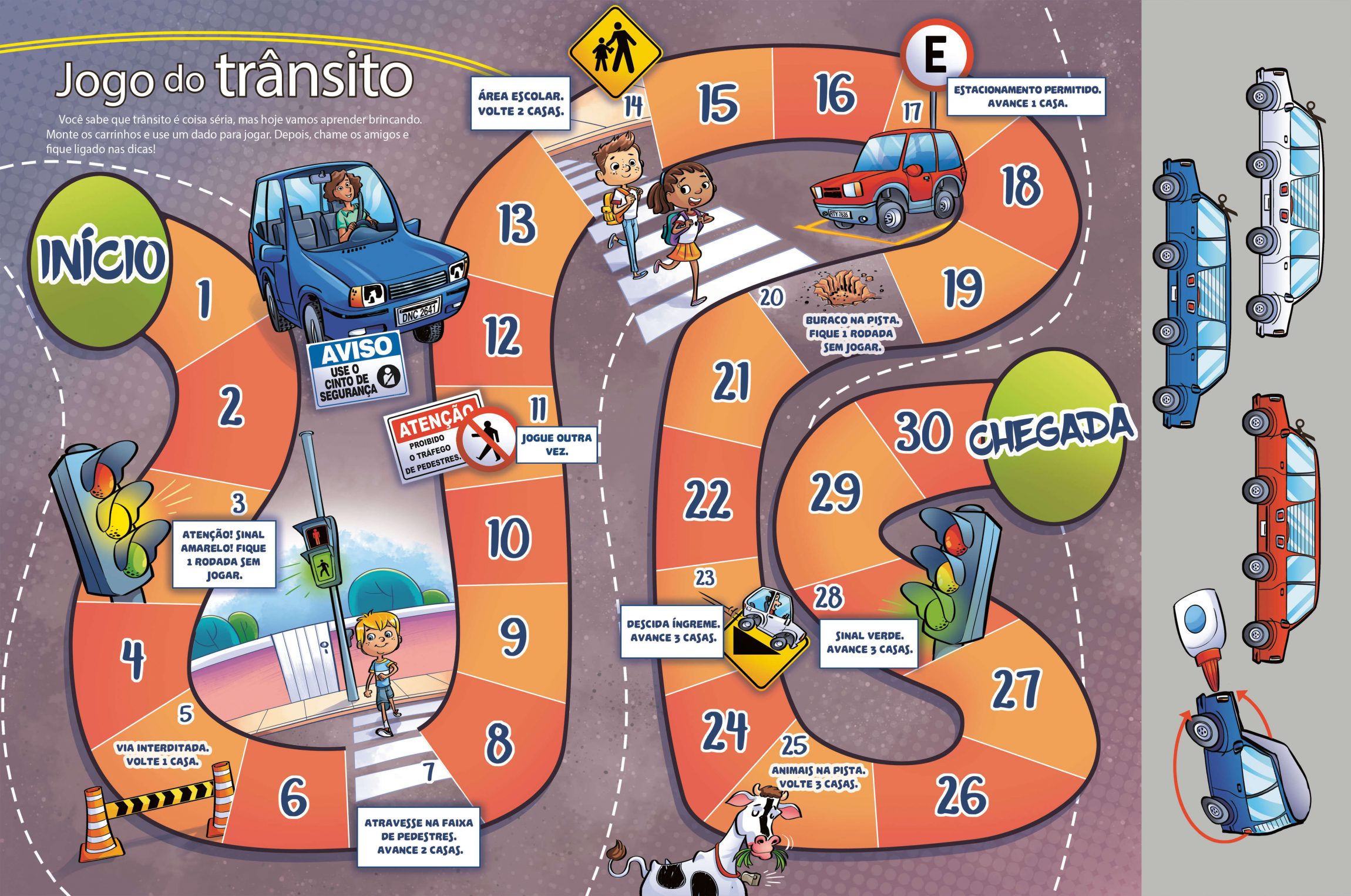 Jogo do trânsito – Nosso Amiguinho